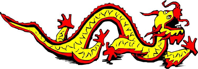 yellow dragon clipart - photo #20